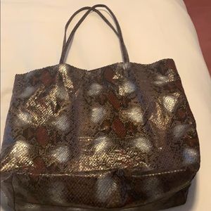 Carlos Falchi Tote with pouch